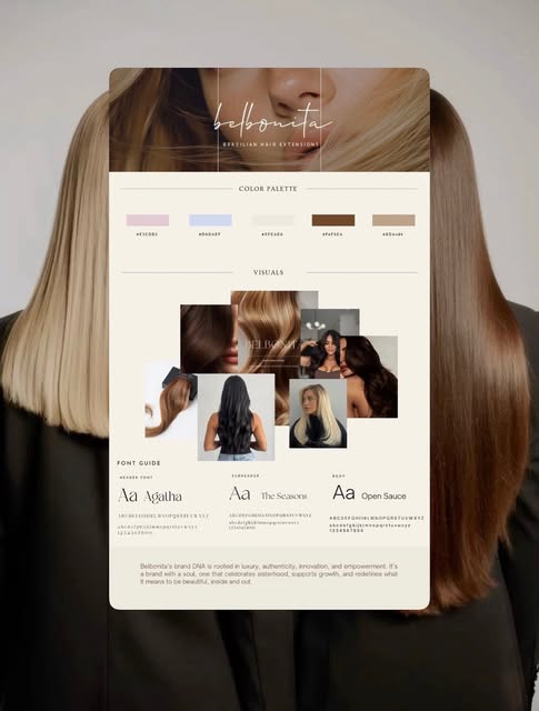 Saokoe Studio web and brand design board shown over a portrait